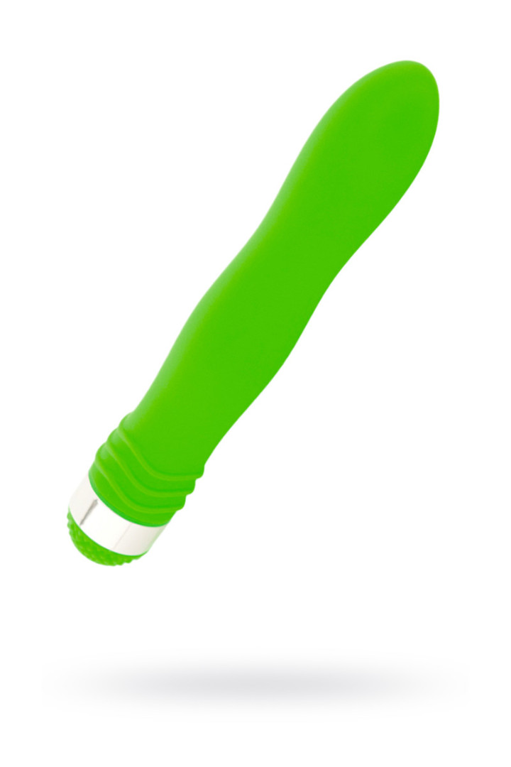 Вибромассажёр зелёный, 17,5 см