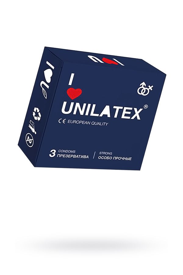Презервативы особо прочные «Unilatex Strong», 3 шт.