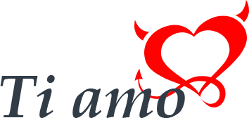 Логотип секс-шоп Ti amo