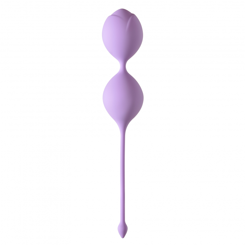 Вагинальные шарики из силикона, фиолетовые D 2,9 см