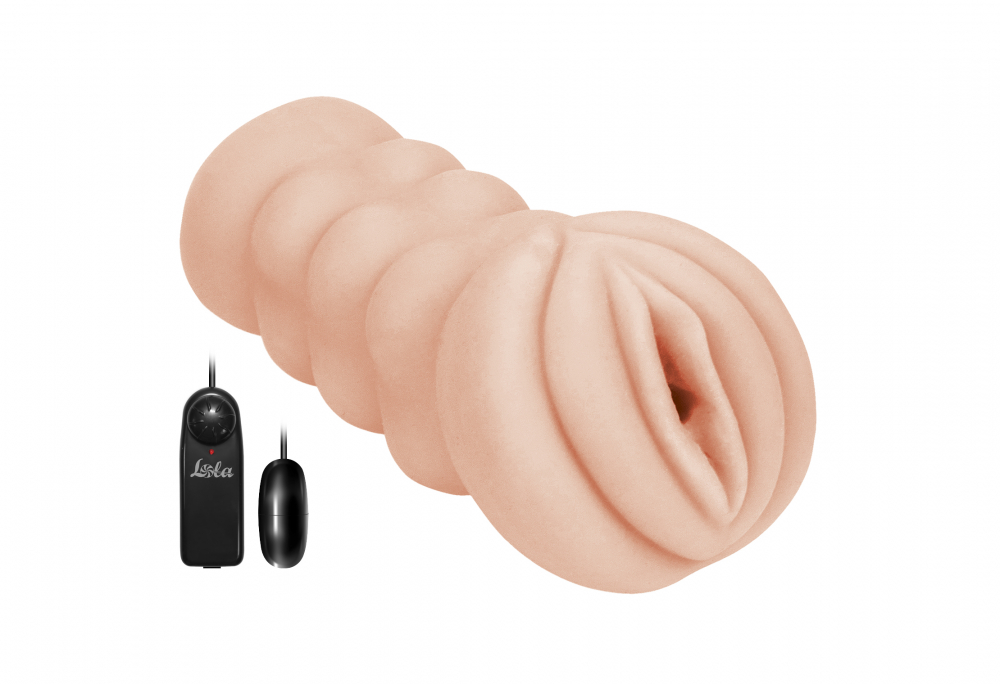 Мастурбатор в форме вагины, с вибрацией