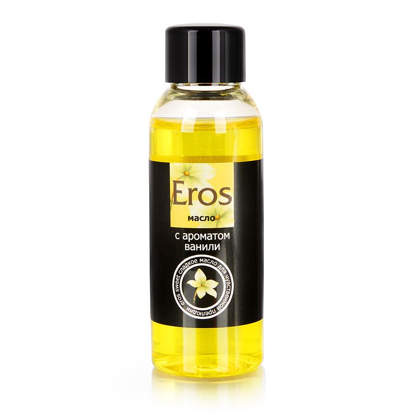 Массажное масло Eros, с ароматом ванили, 50 мл