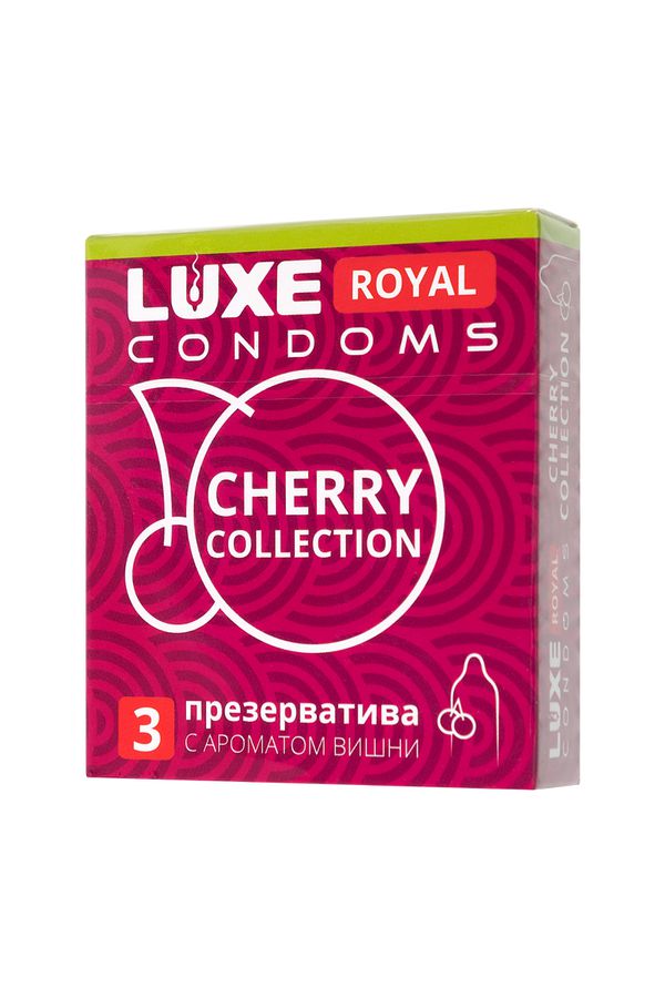 Презервативы Luxe royal, cherry collection, 3 шт.
