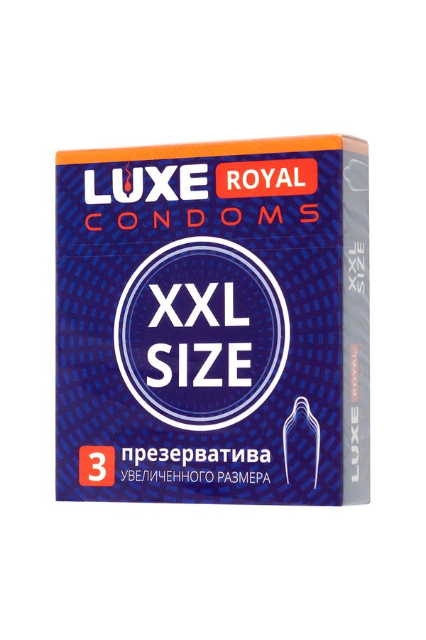 Презервативы Luxe royal, XXL size, 3 шт.