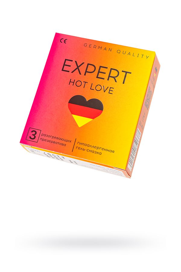 Презервативы разогревающие «Hot Love», 3 шт.