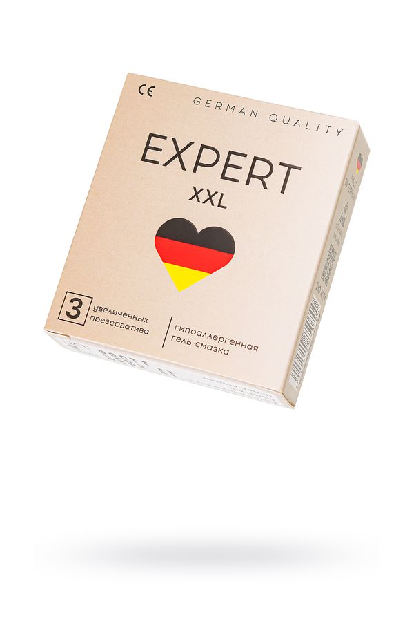 Презервативы увеличенного размера «Expert XXL», 3 шт.
