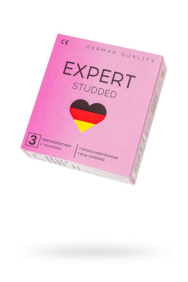 Презервативы точечные «Expert Studded», 3 шт.