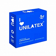 Презервативы классические UNILATEX, 3 шт
