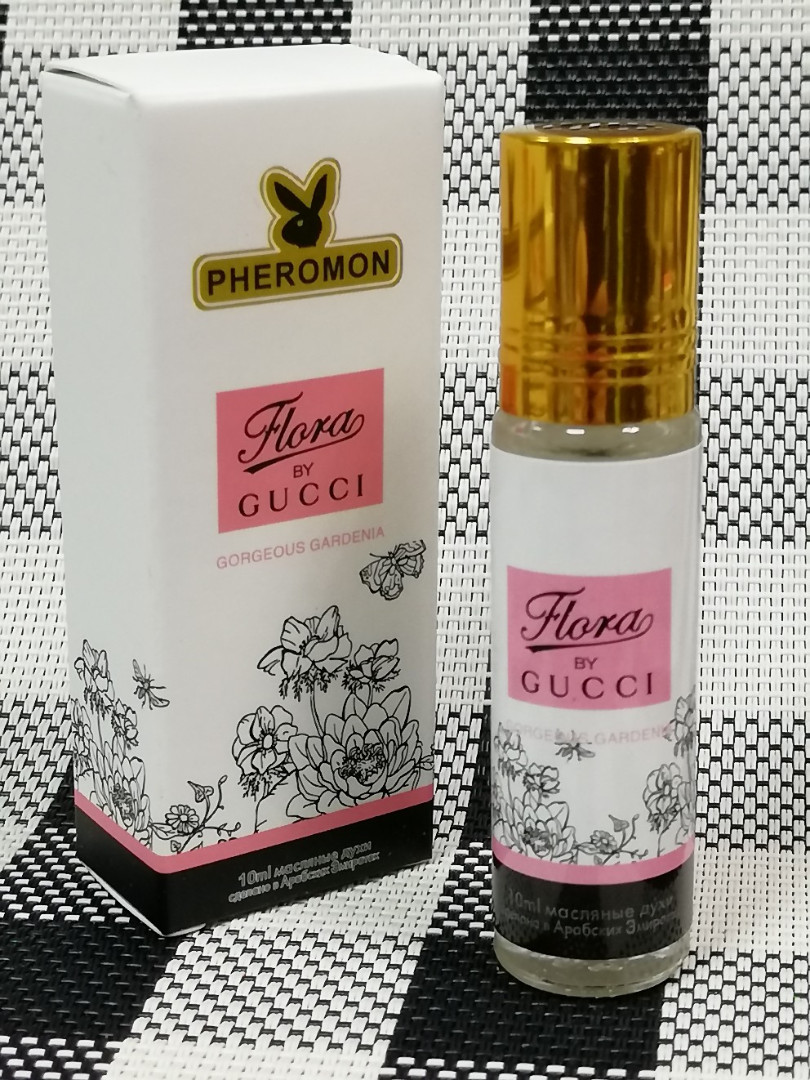 Женские  духи с феромонами (Flora By Gucci), 10 мл