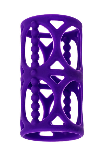 Насадка фиолетовая,силикон ,7,5 см